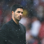 Arteta on the sidelines during a game